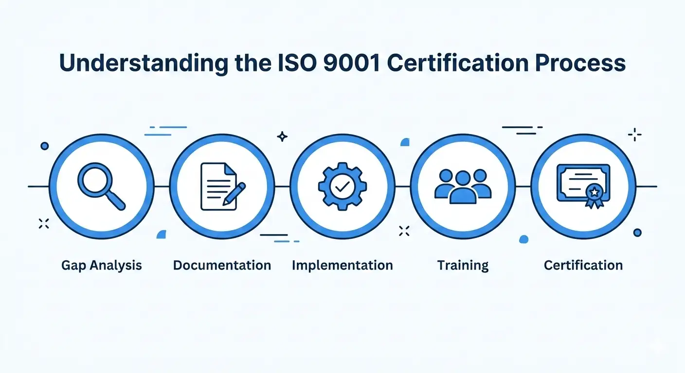 ISO 9001 Certification Steps