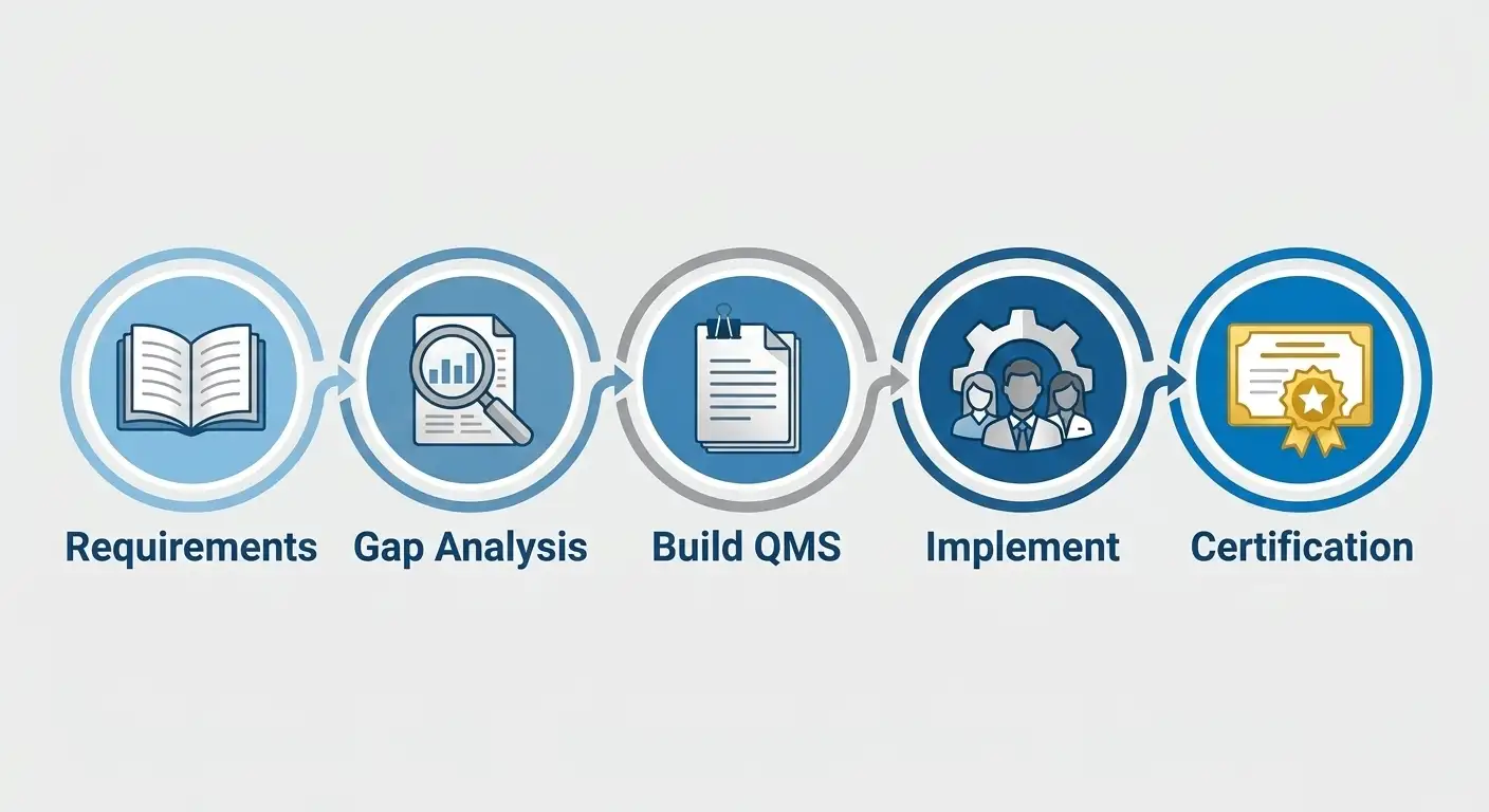 How Manufacturing Companies Achieve ISO 9001 Certification