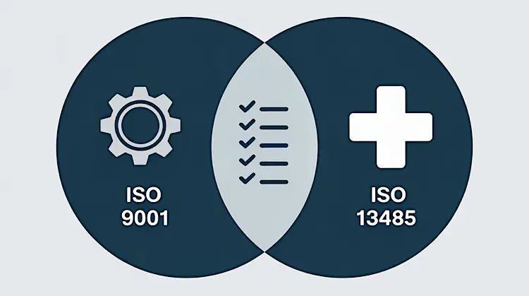 What are the differences between ISO 9001 and ISO 13485