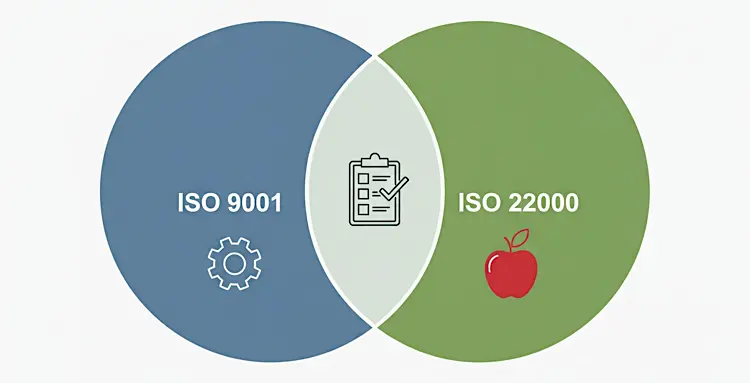 Differences between ISO 9001 and ISO 22000 Standards